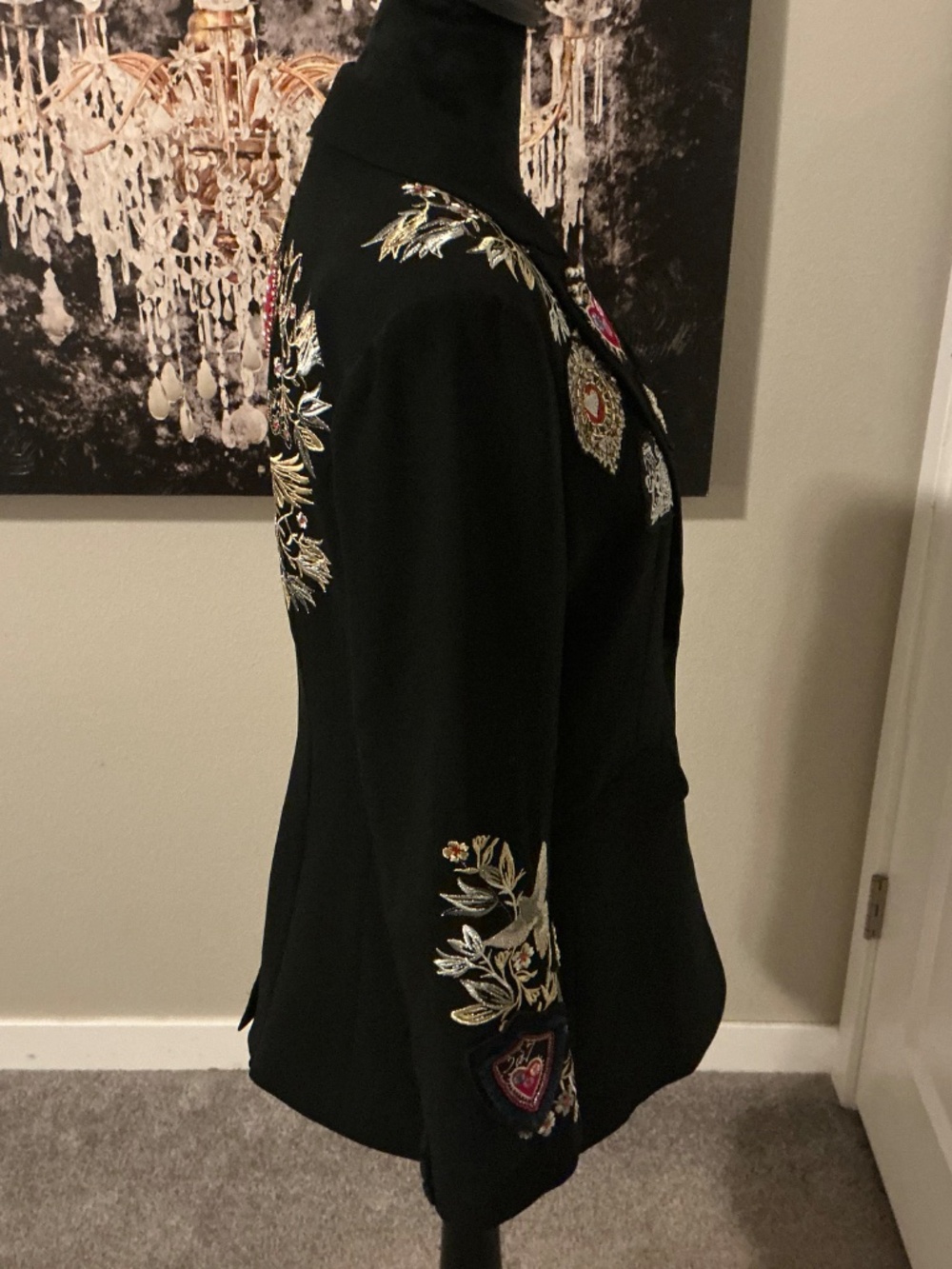 Cinq a Sept Cheyenne Patch Blazer - Picture 6 of 12